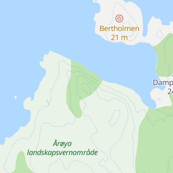 Map of Strandhaugen