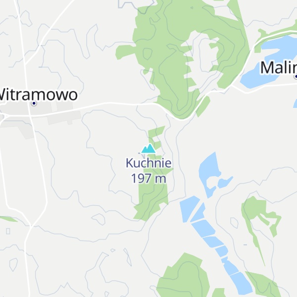 Map of Kuchnie