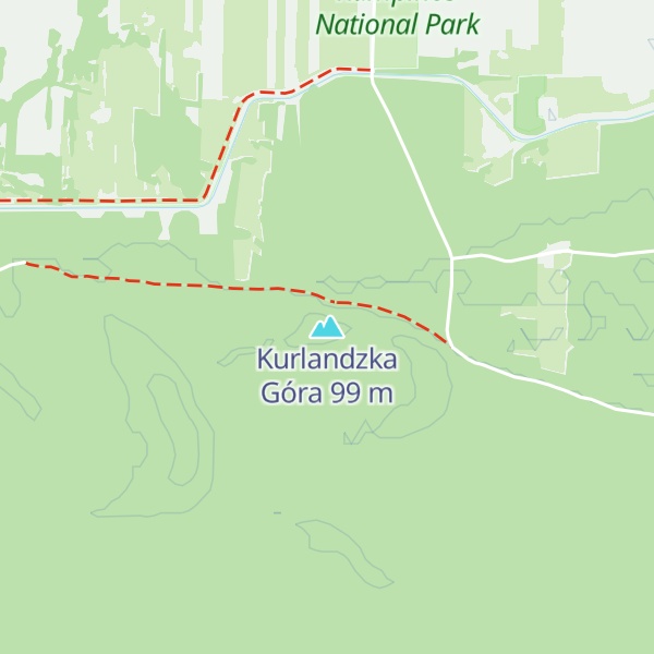Map of Kurlandzka Góra