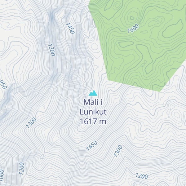 Map of Mali i Lunikut