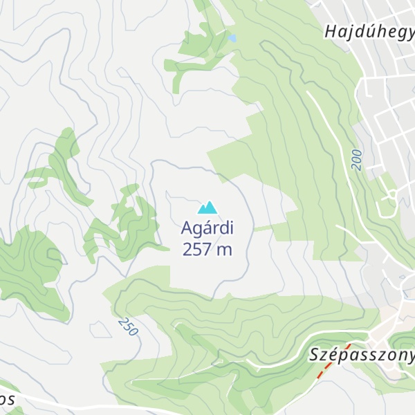 Map of Agárdi
