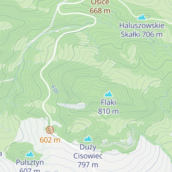 Map of Polenica