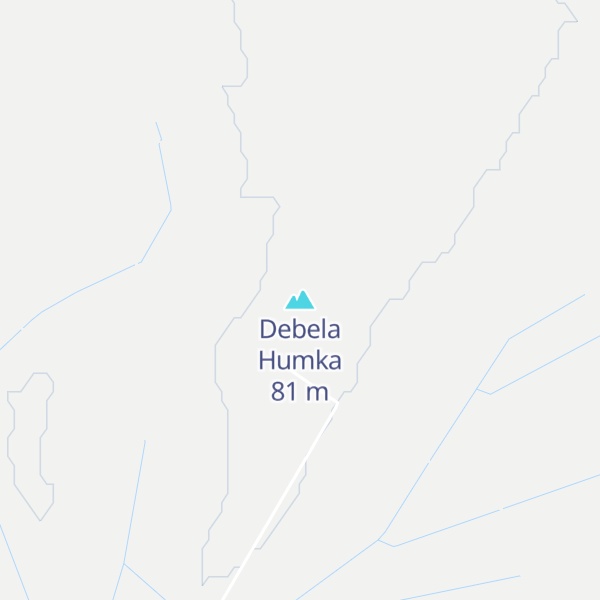 Map of Debela Humka