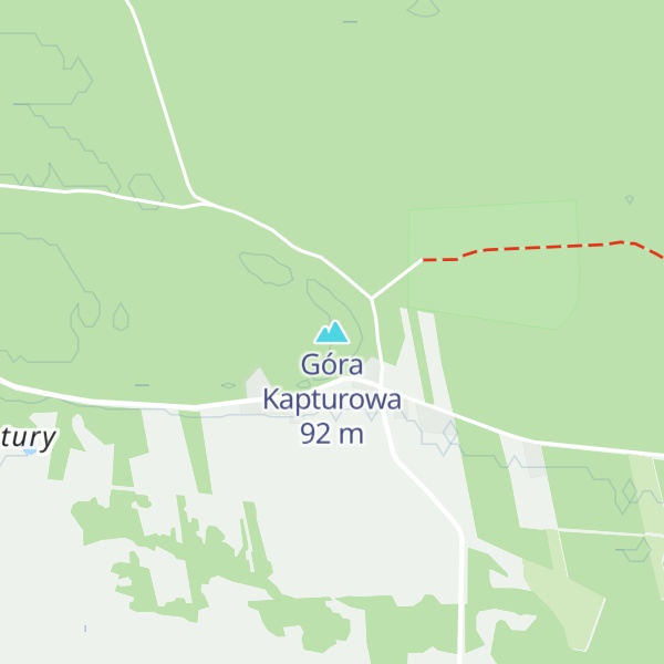 Map of Góra Kapturowa