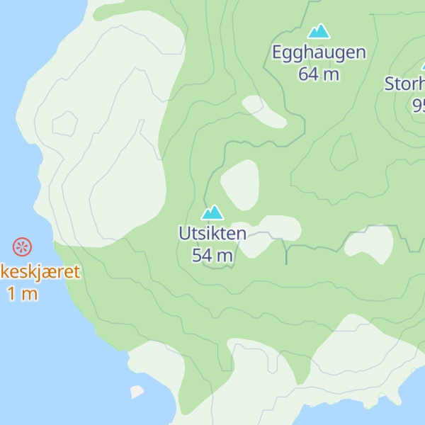 Map of Utsikten