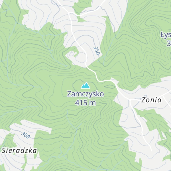 Map of Zamczysko