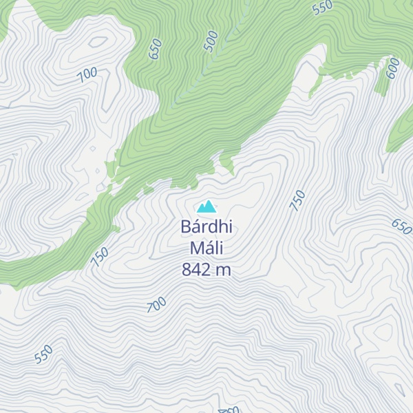 Map of Bárdhi Máli