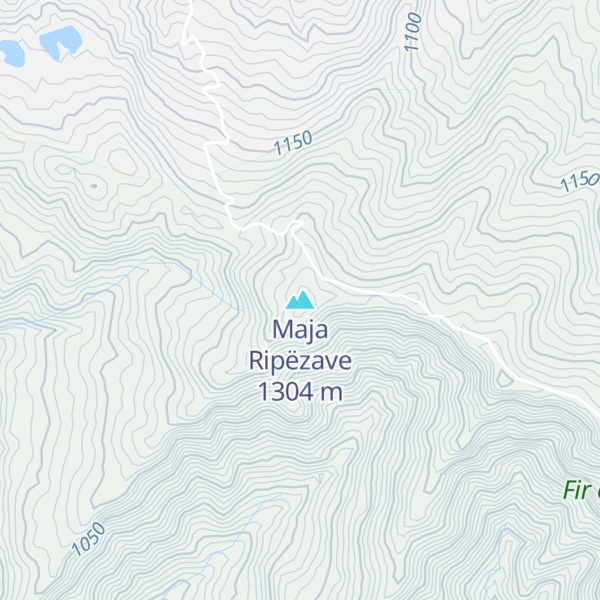 Map of Maja Ripëzave