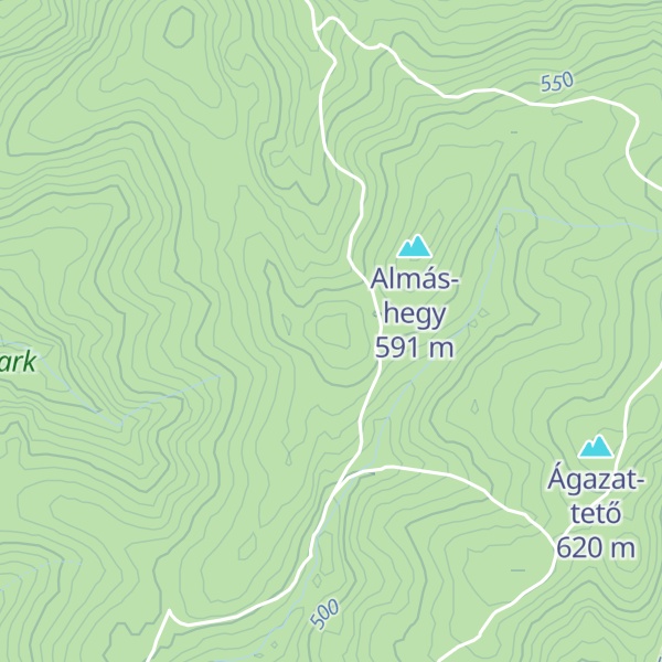 Map of Kis-Szoros-tető