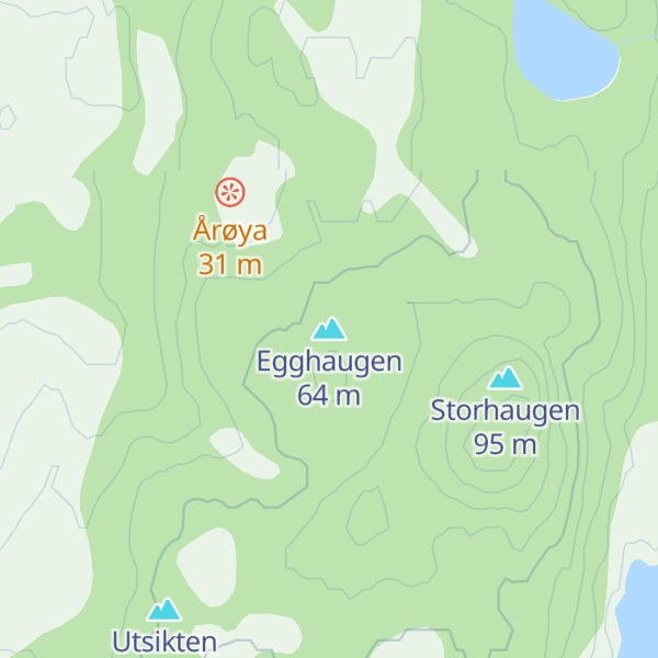 Map of Egghaugen
