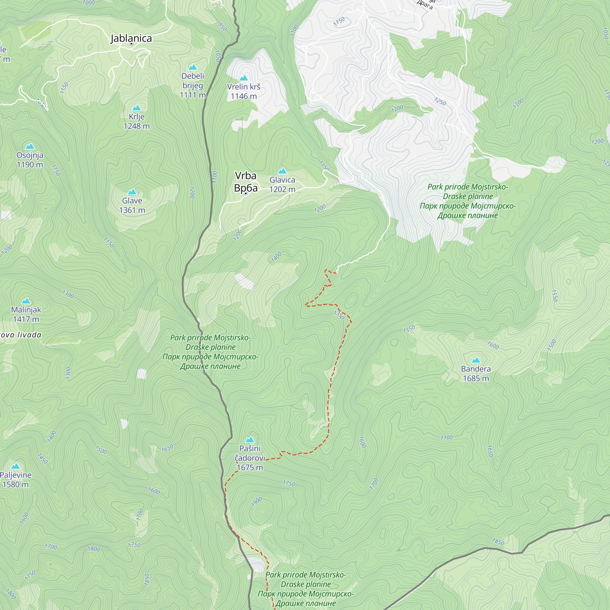 Pogled map