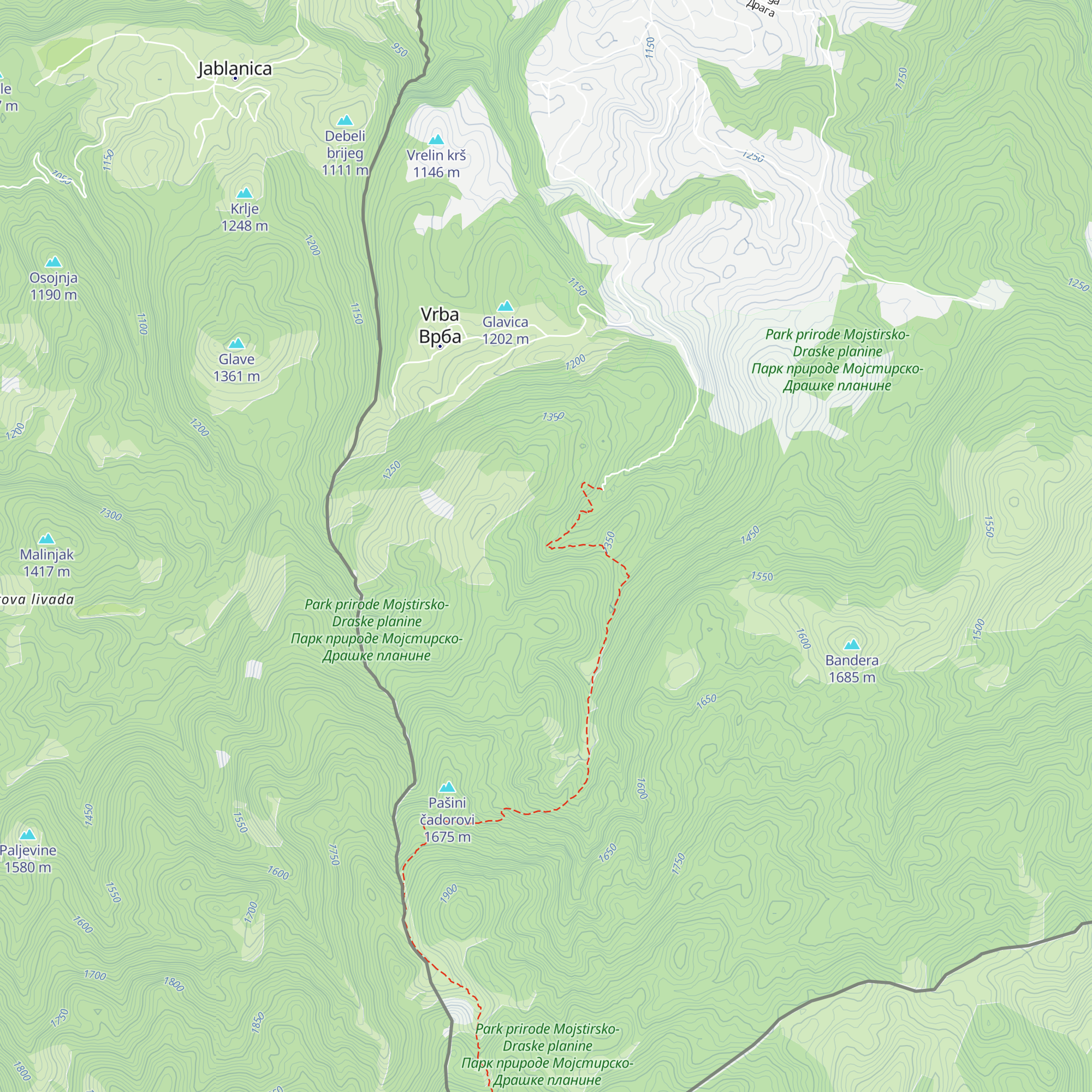 Pogled map