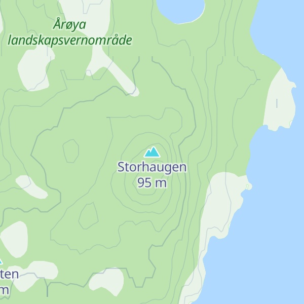 Map of Storhaugen