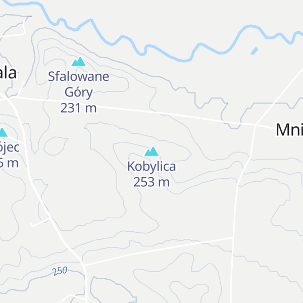 Map of Kobylica