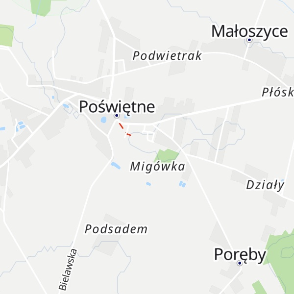 Map of Góra Panieńska