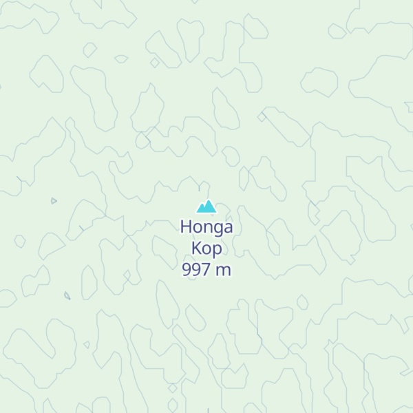 Map of Honga Kop
