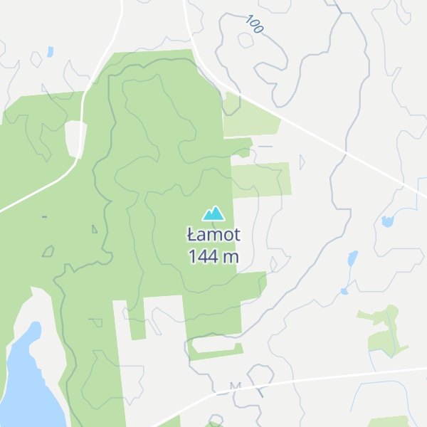 Map of Łamot
