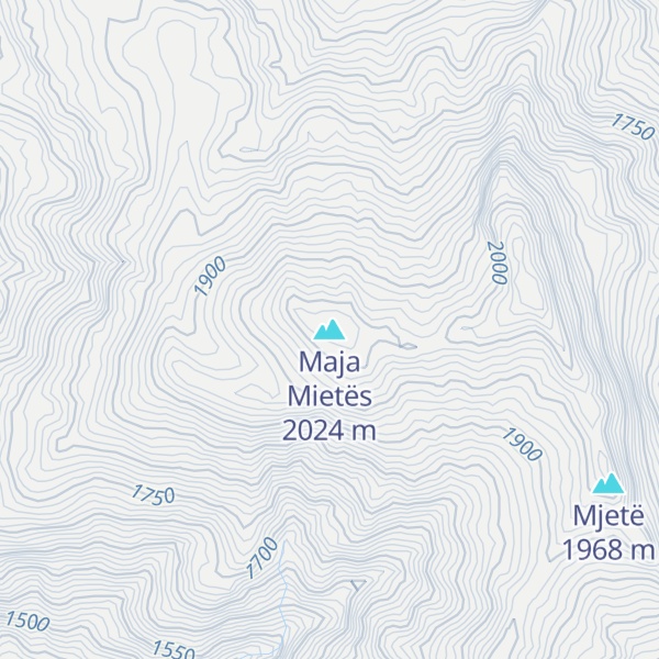 Map of Maja Mietës
