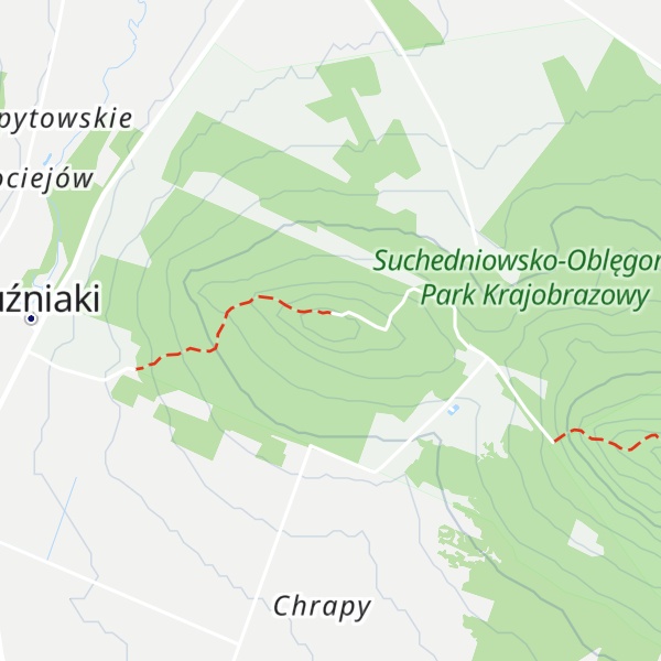 Map of Kuźnicka