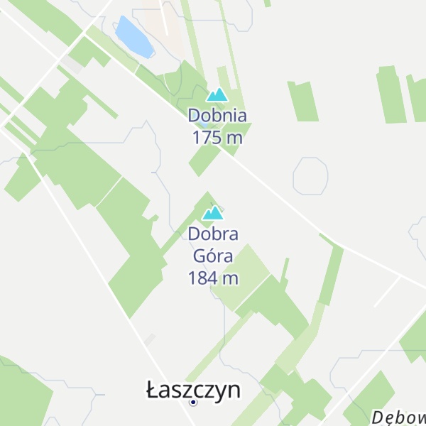 Map of Dobra Góra
