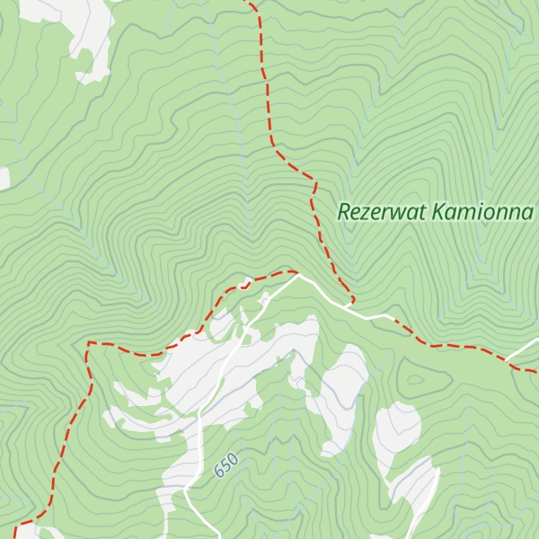 Map of Pasierbiecka Góra