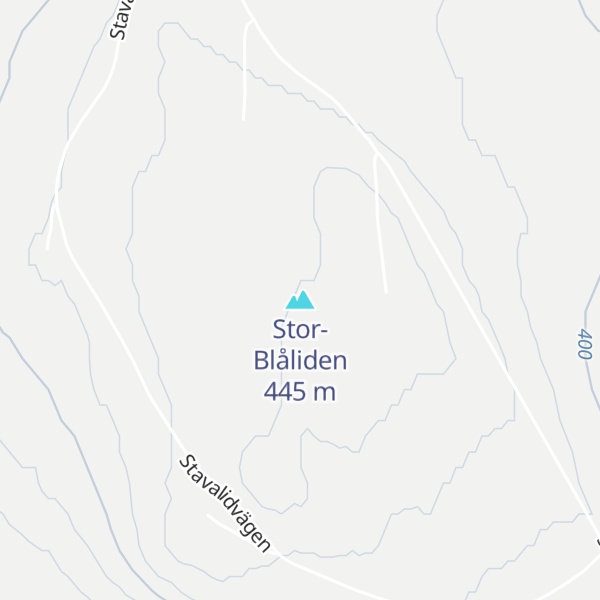 Map of Stor-Blåliden