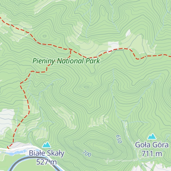 Map of Cyrlowa Skała
