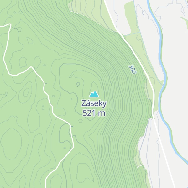 Map of Záseky