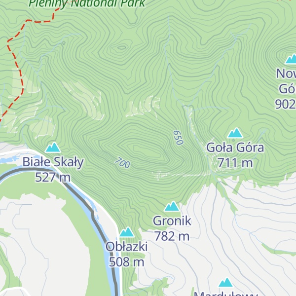 Map of Macelowa Góra