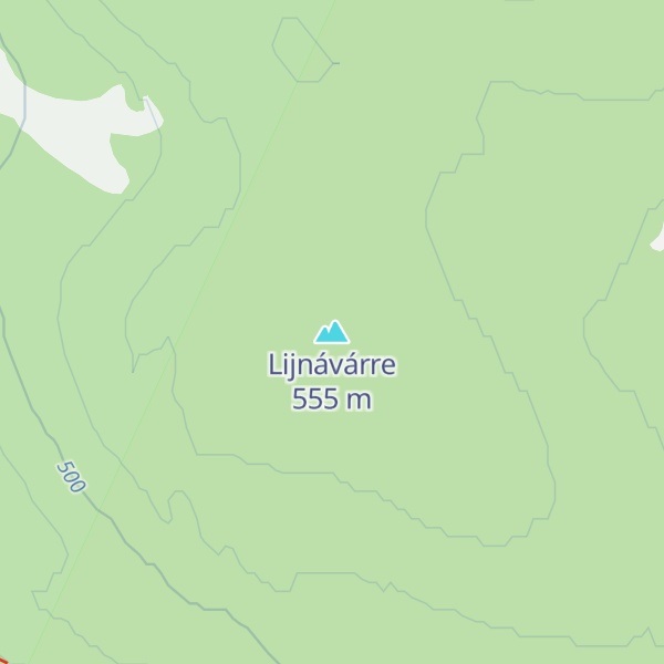 Map of Lijnávárre