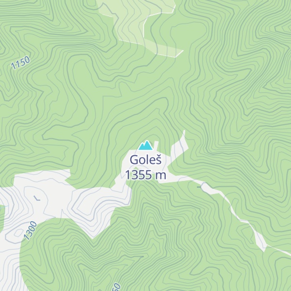 Map of Goleš