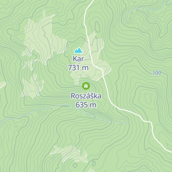 Map of Roszáška