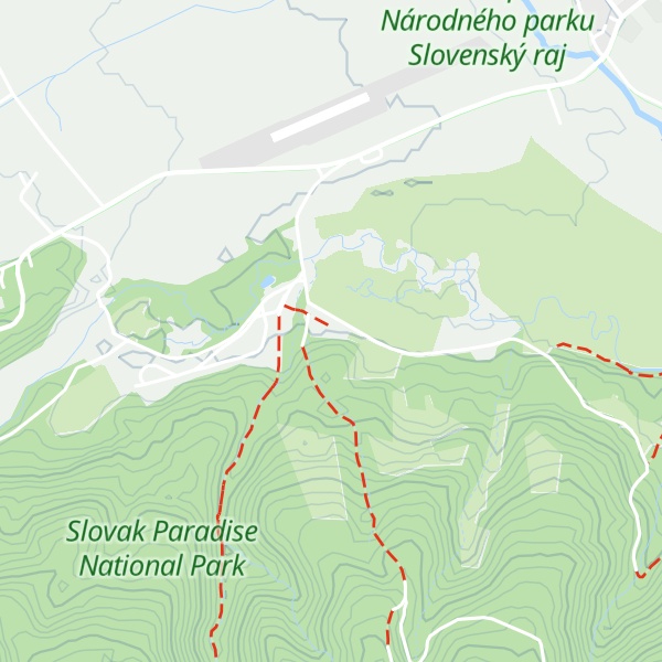 Map of Chata Podlesok