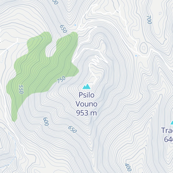 Map of Psilo Vouno