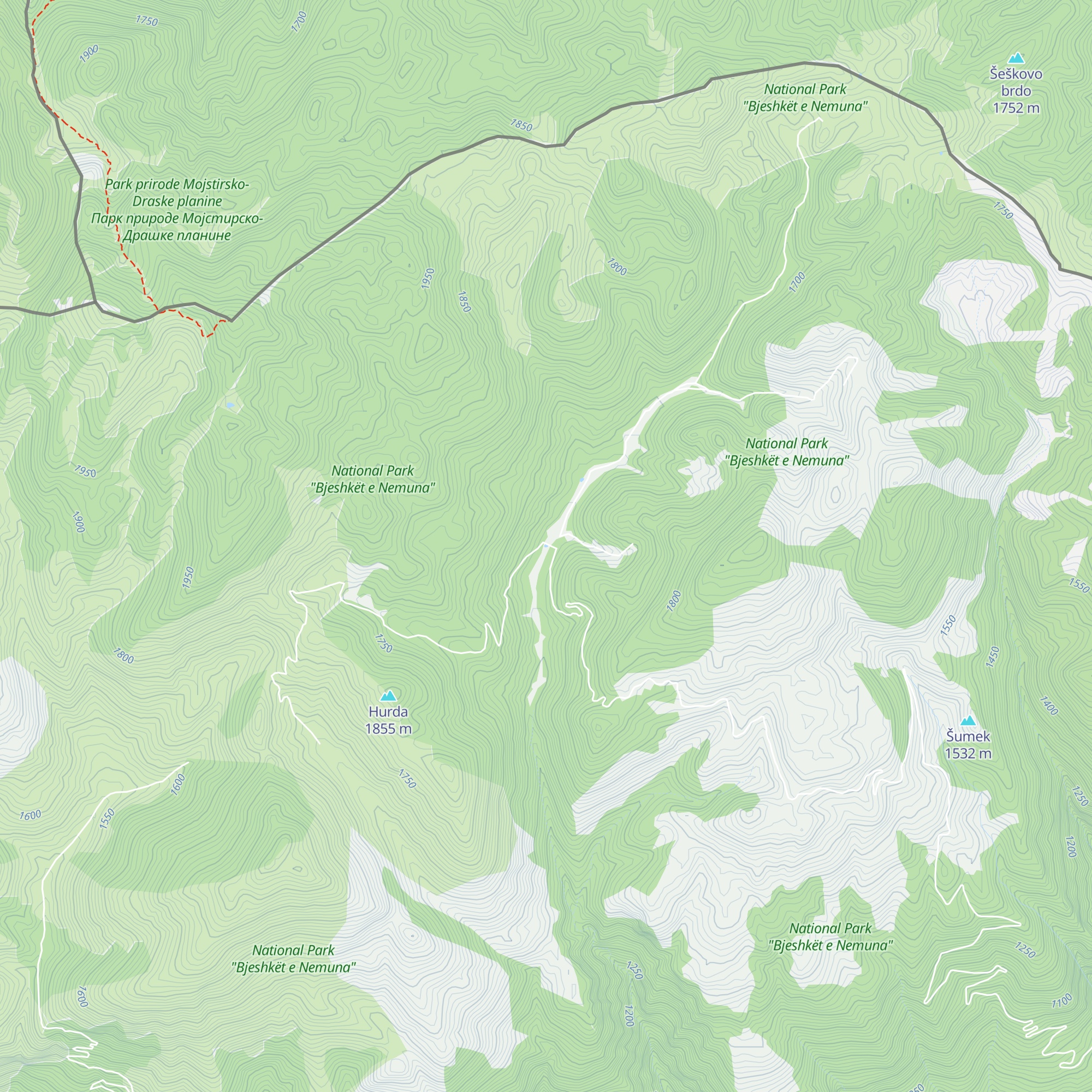 Gojart map