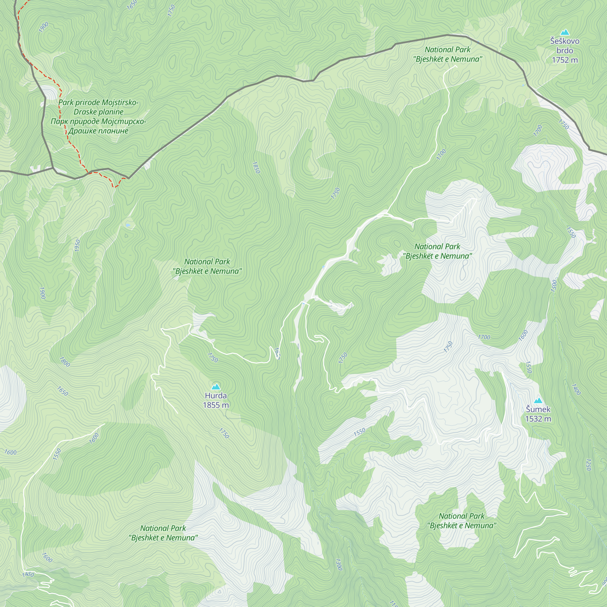 Gojart map