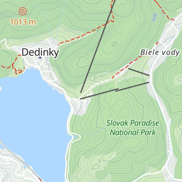 Map of Chata Nataša