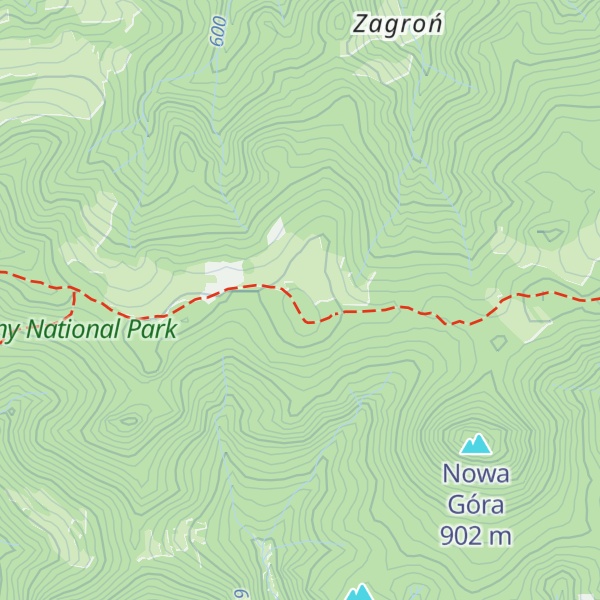 Map of Łączana