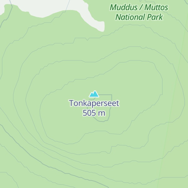 Map of Tonkaperseet