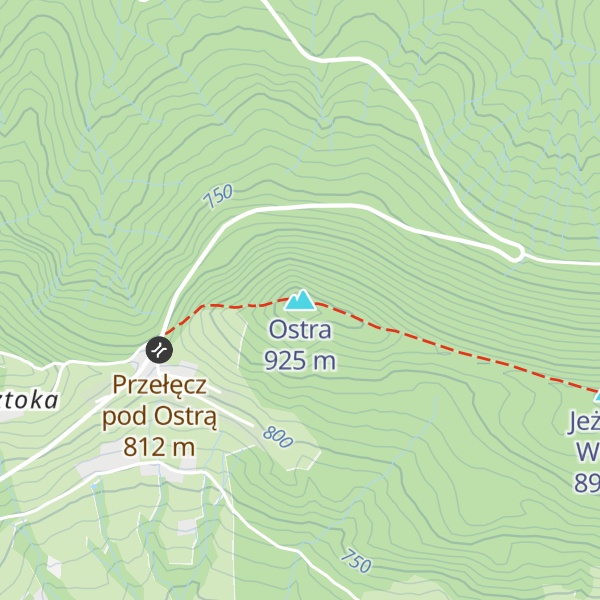 Map of Ostra