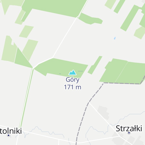 Map of Góry