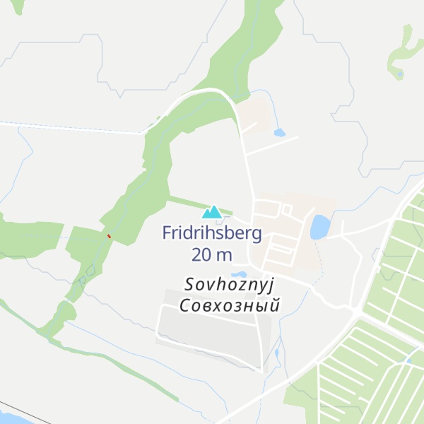 Map of Fridrihsberg
