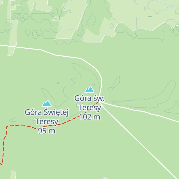 Map of Góra św. Teresy