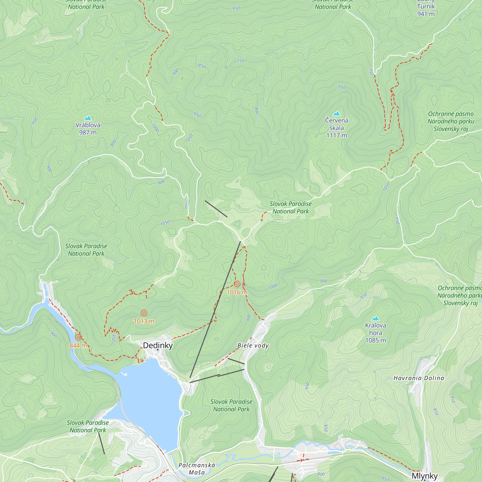 Geravy map