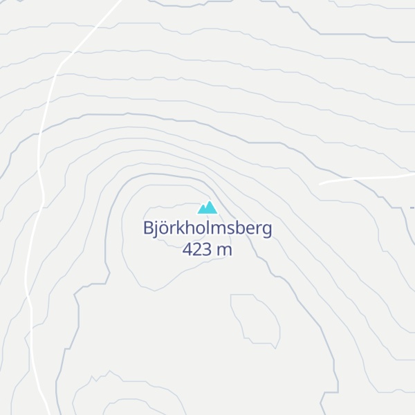 Map of Björkholmsberg