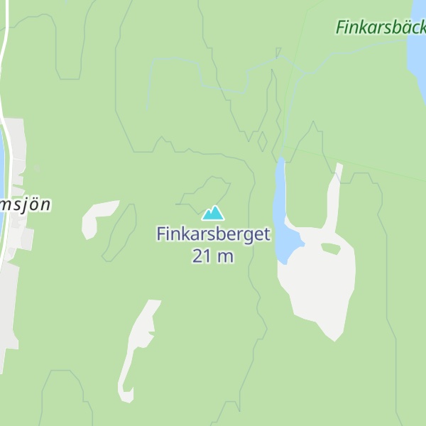 Map of Finkarsberget