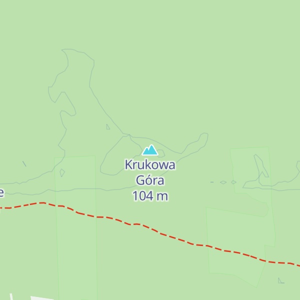 Map of Krukowa Góra