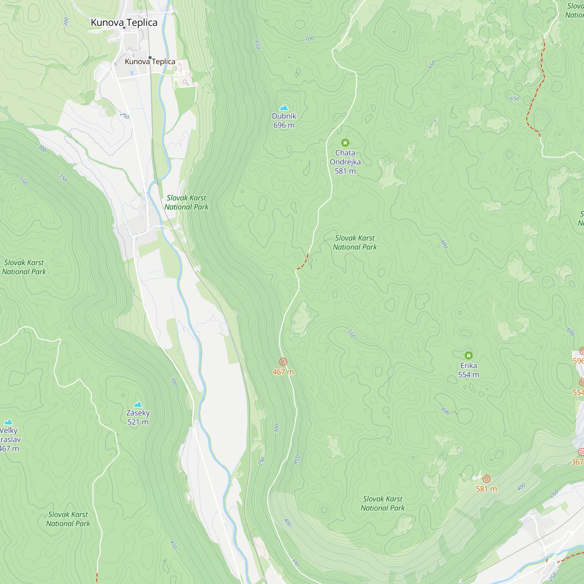 Ďulová map