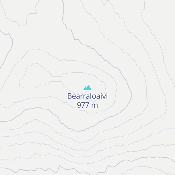Map of Bearraloaivi