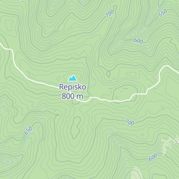 Map of Repisko